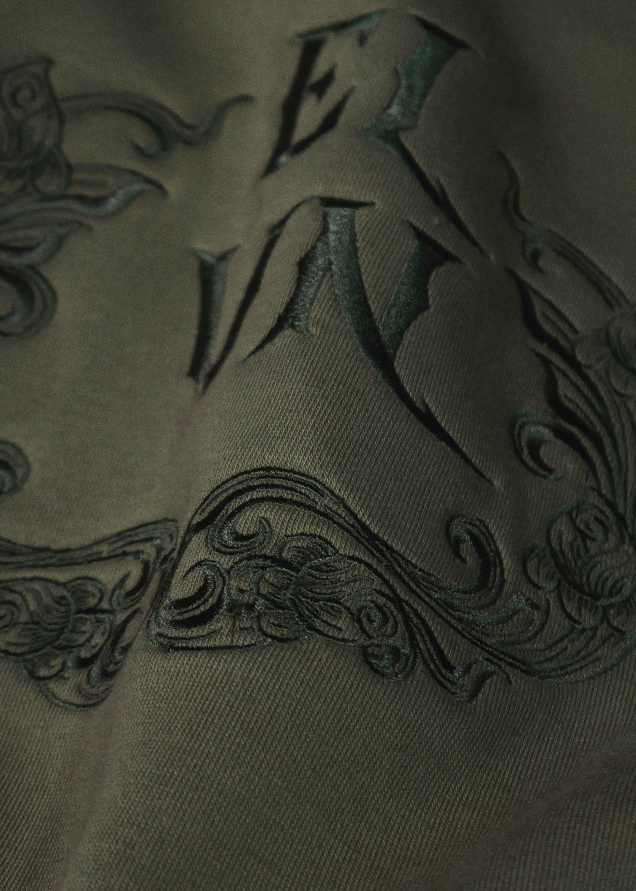 ‘FALLEN GRACE’ HOODIE | SAGE GREEN