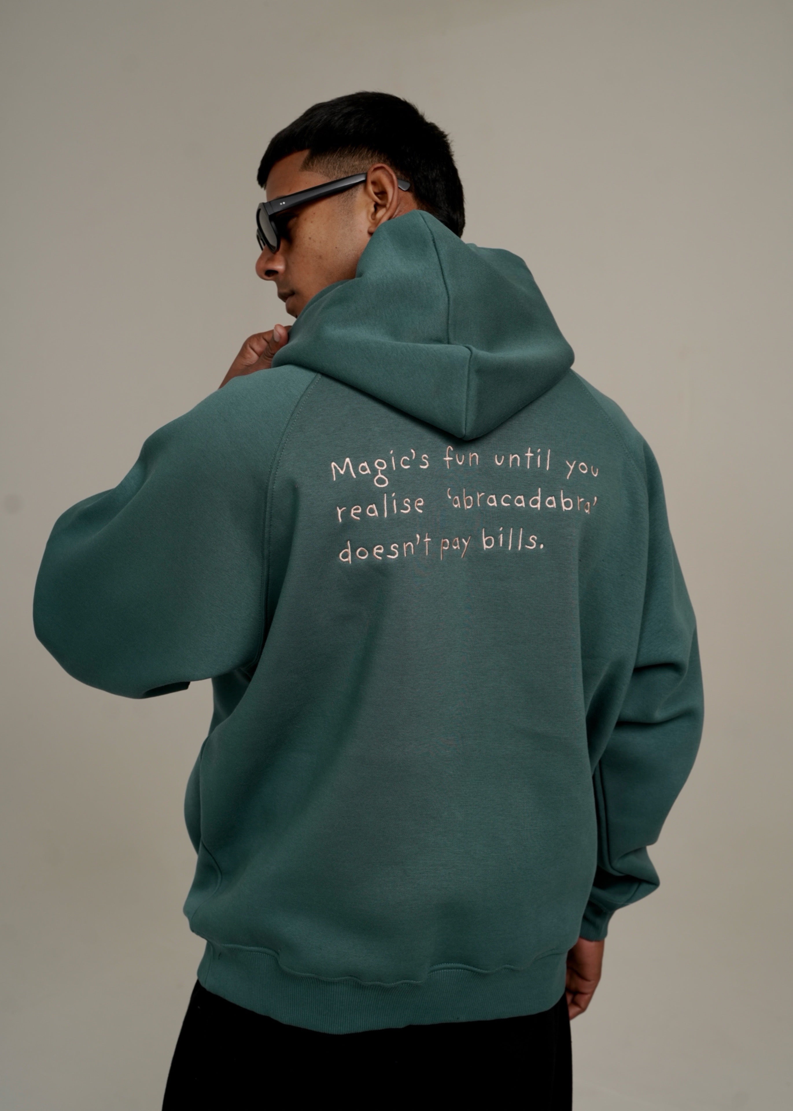 ‘ABRACADABROKE’ | TEAL GREEN