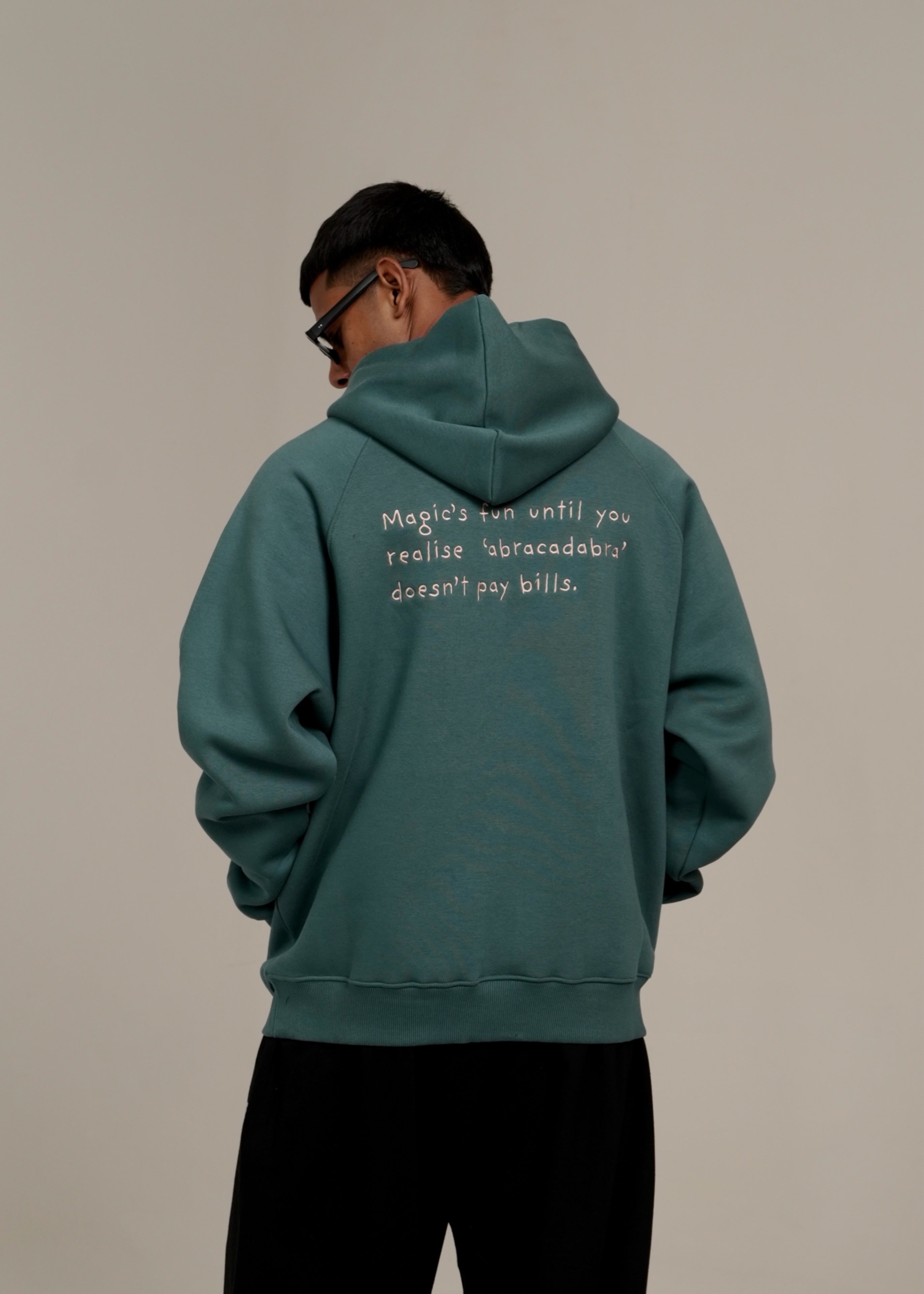 ‘ABRACADABROKE’ | TEAL GREEN