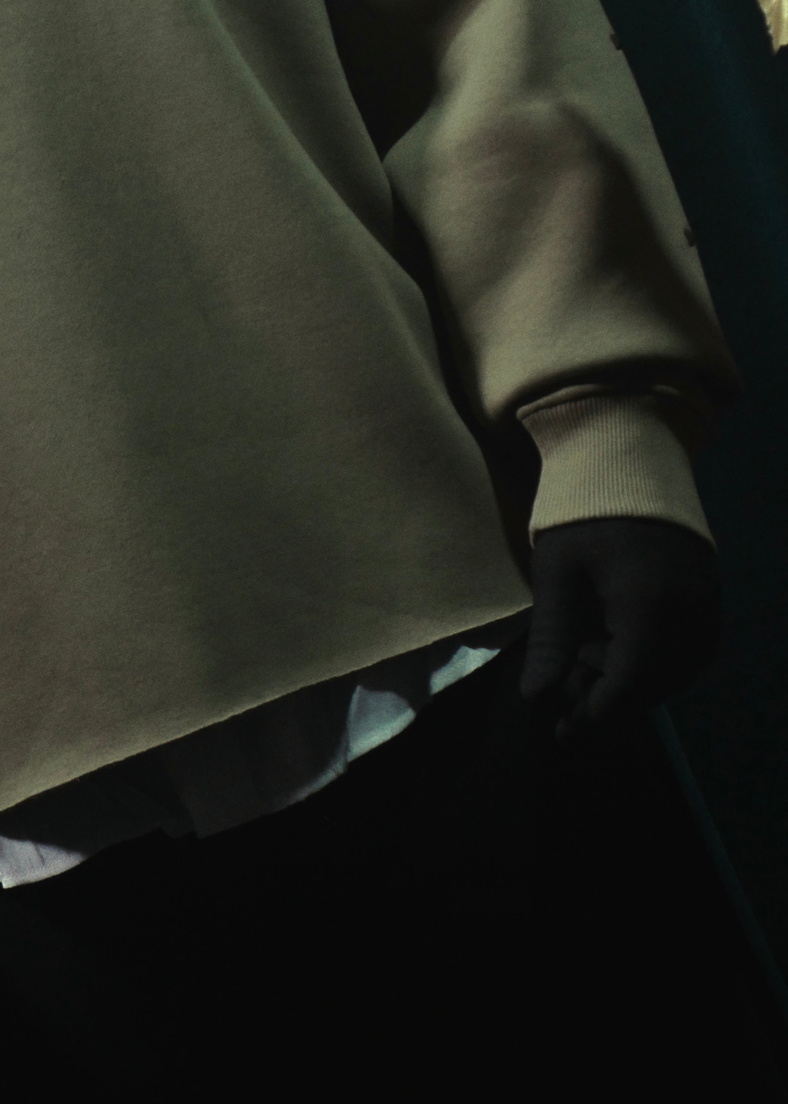 ‘FALLEN GRACE’ HOODIE | SAGE GREEN