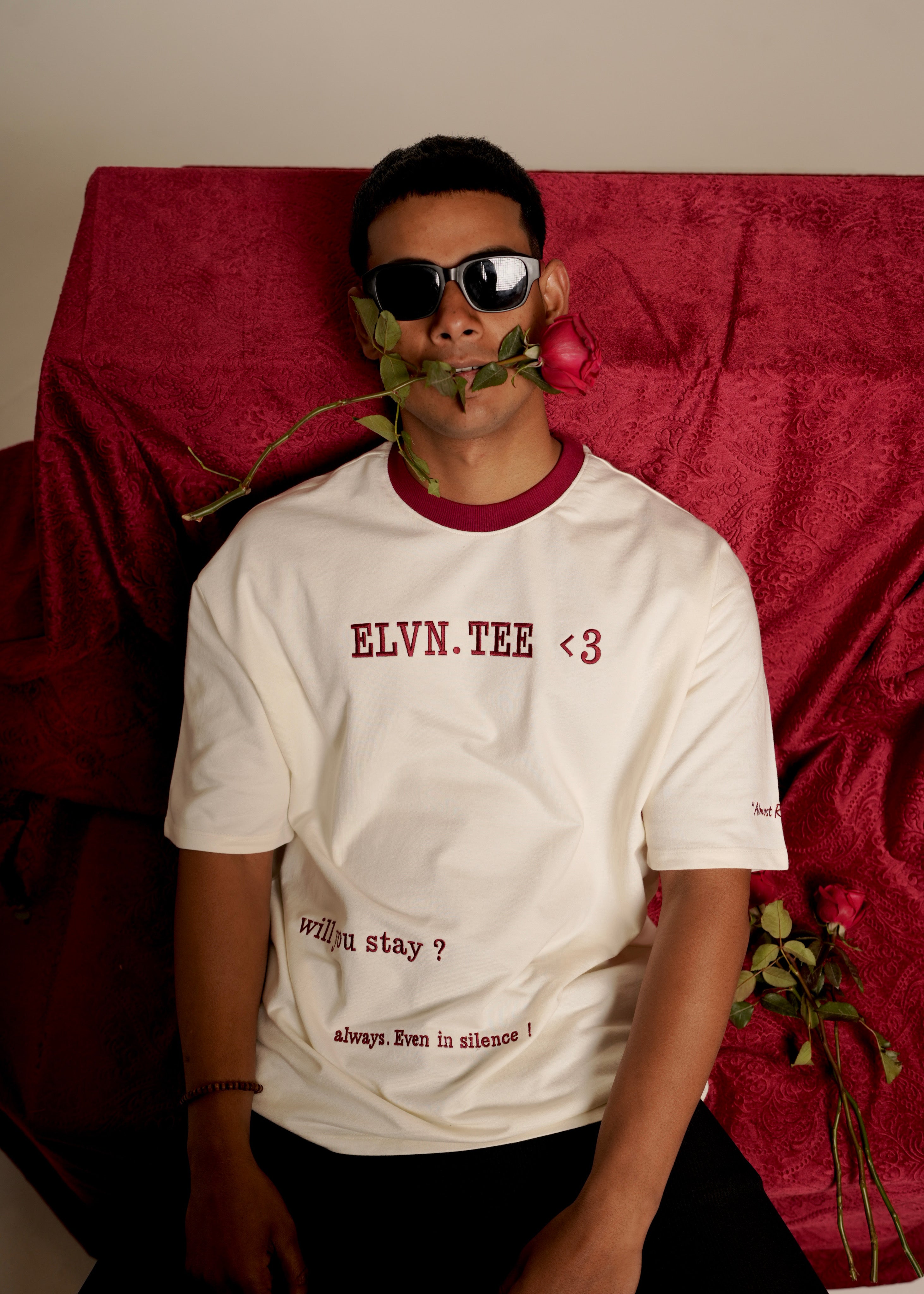 ‘QUIET PROMISE’ TEE | OFF WHITE