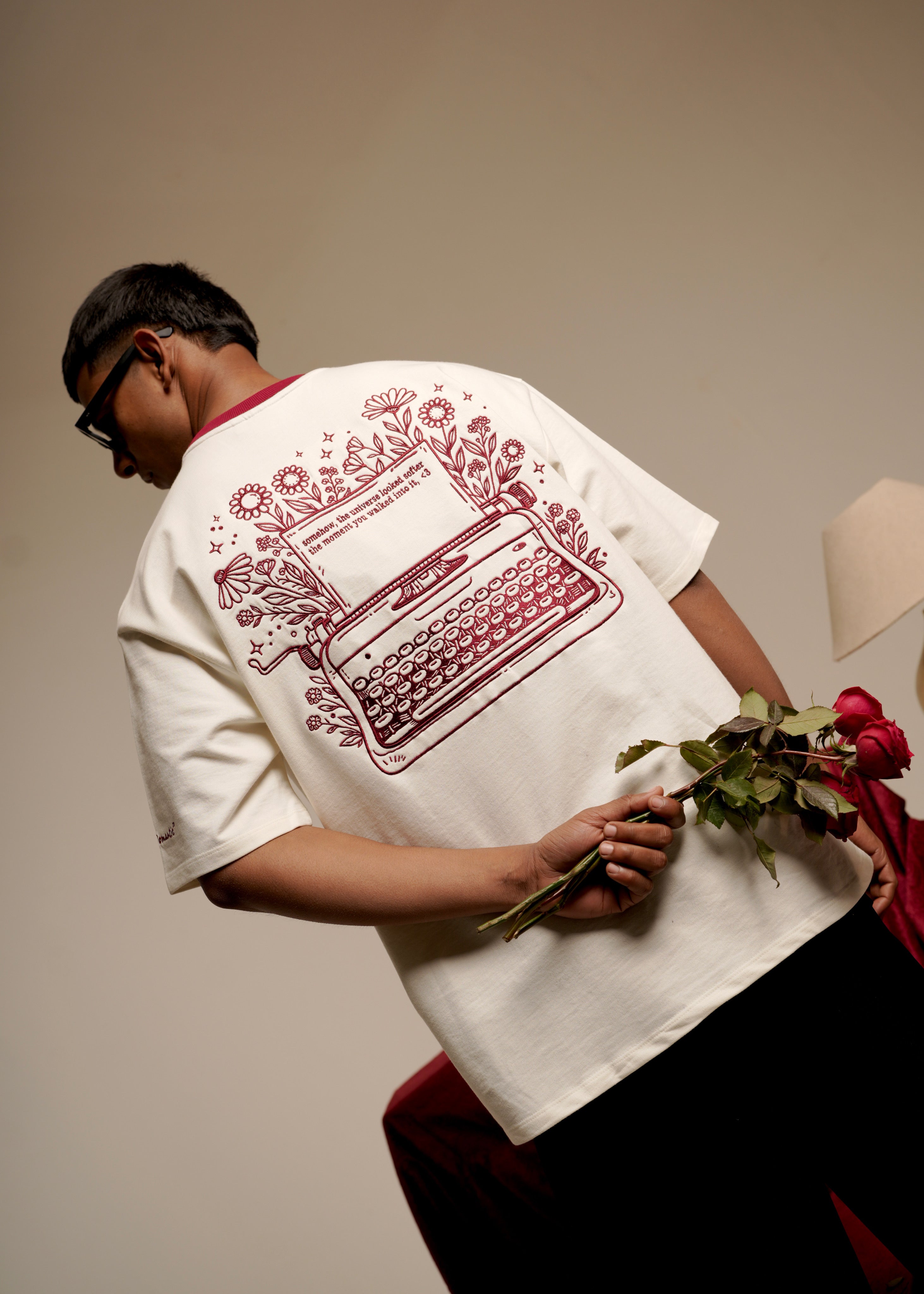 ‘QUIET PROMISE’ TEE | OFF WHITE