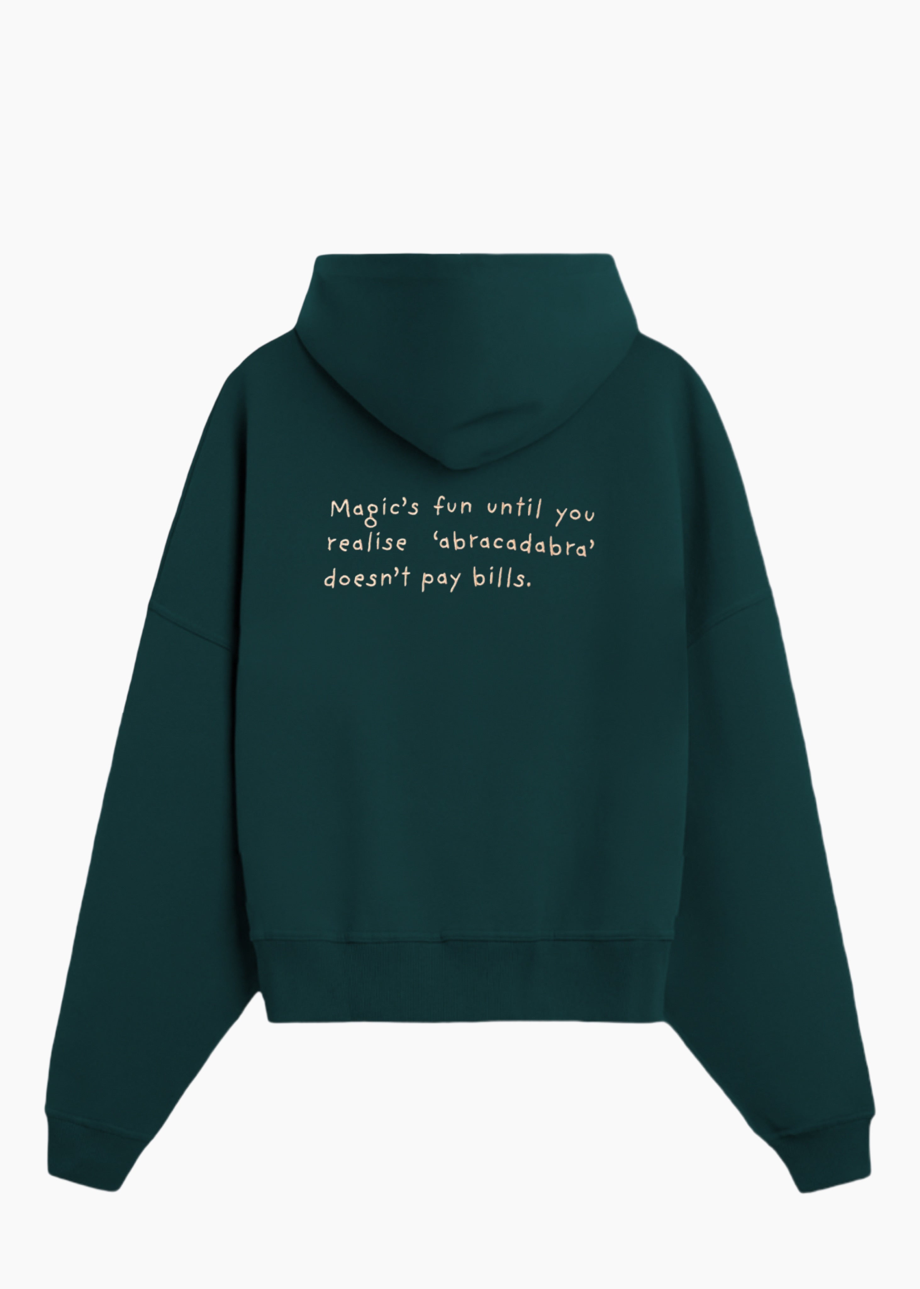 ‘ABRACADABROKE’ | TEAL GREEN