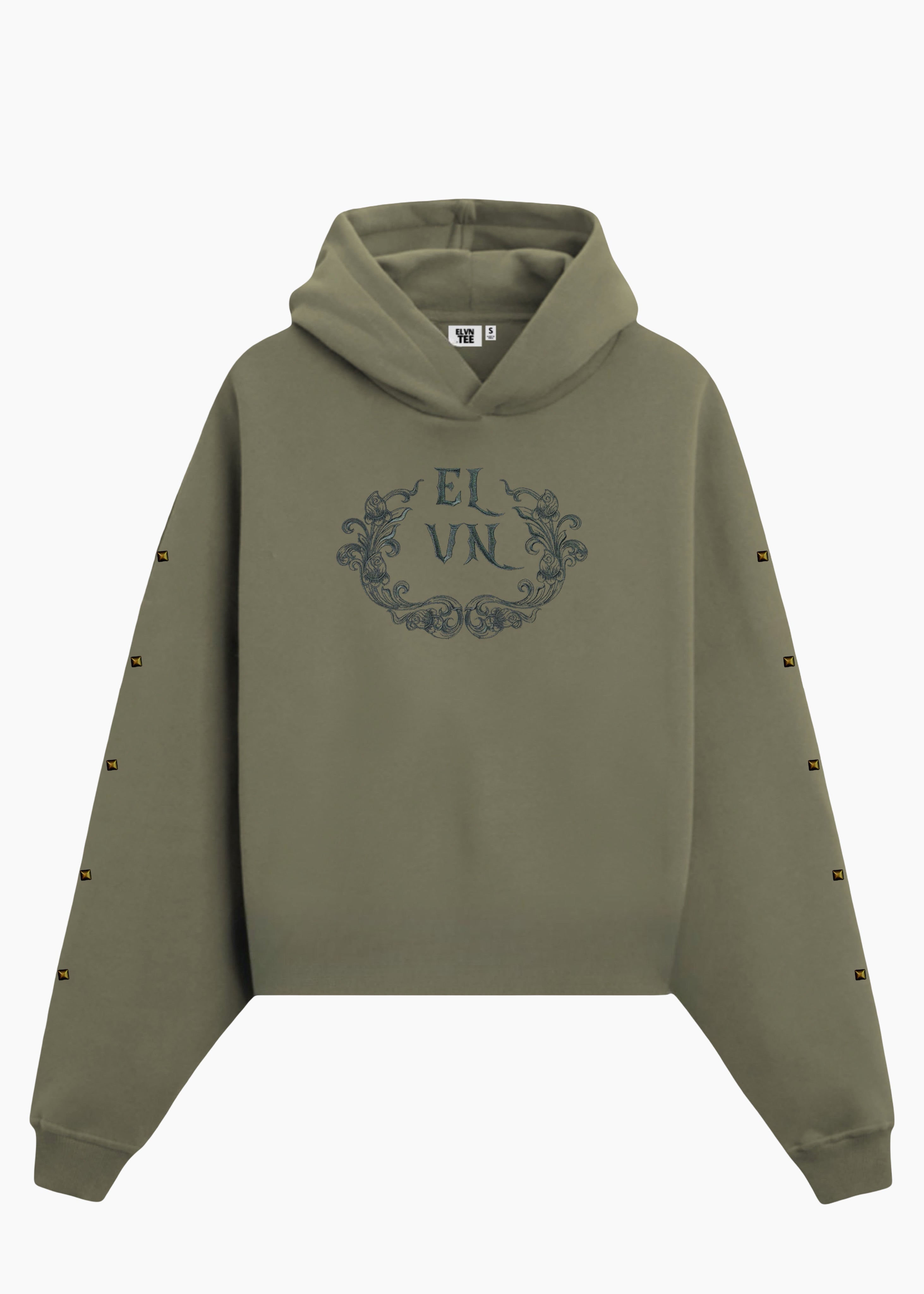 ‘FALLEN GRACE’ HOODIE | SAGE GREEN