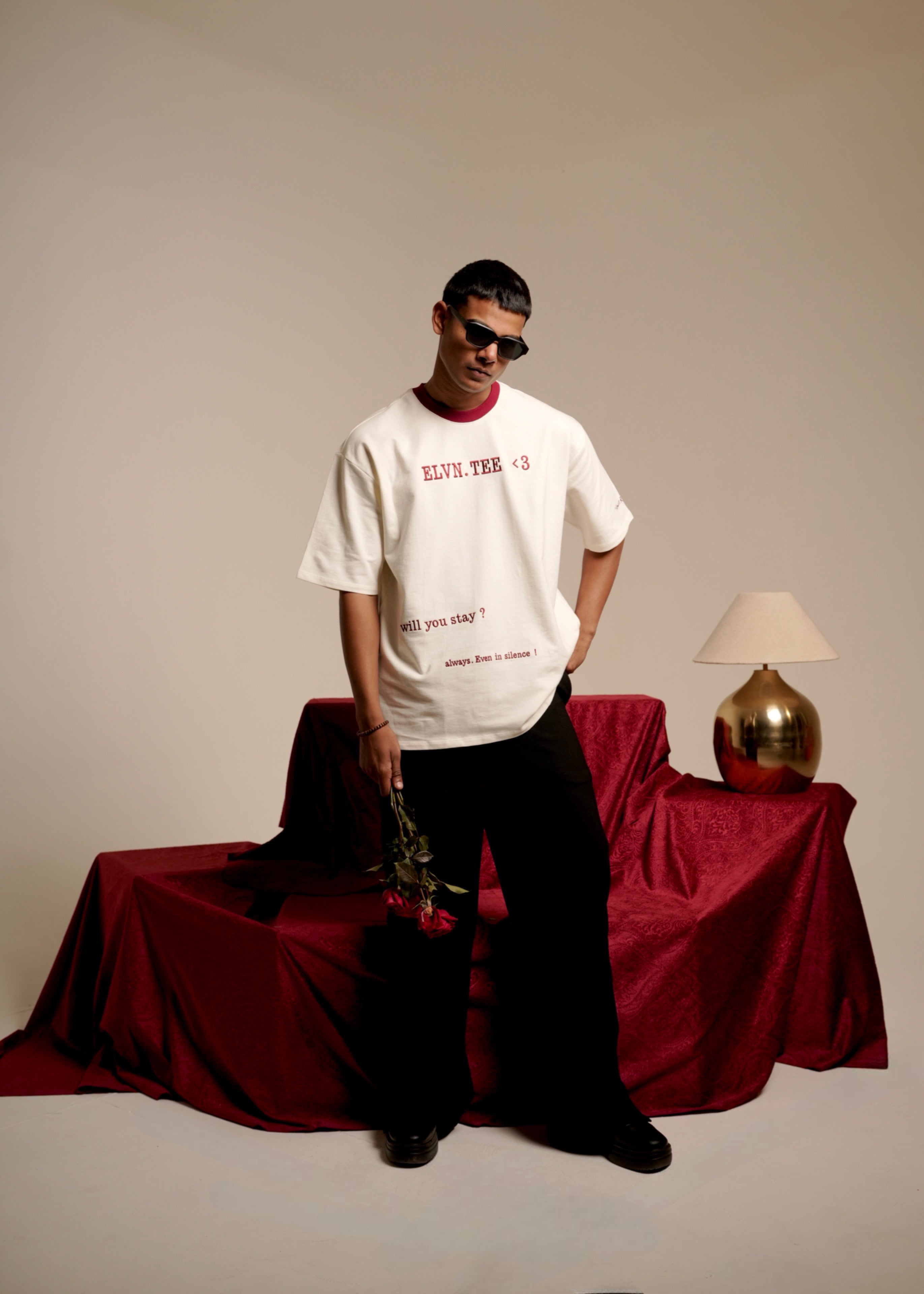‘QUIET PROMISE’ TEE | OFF WHITE