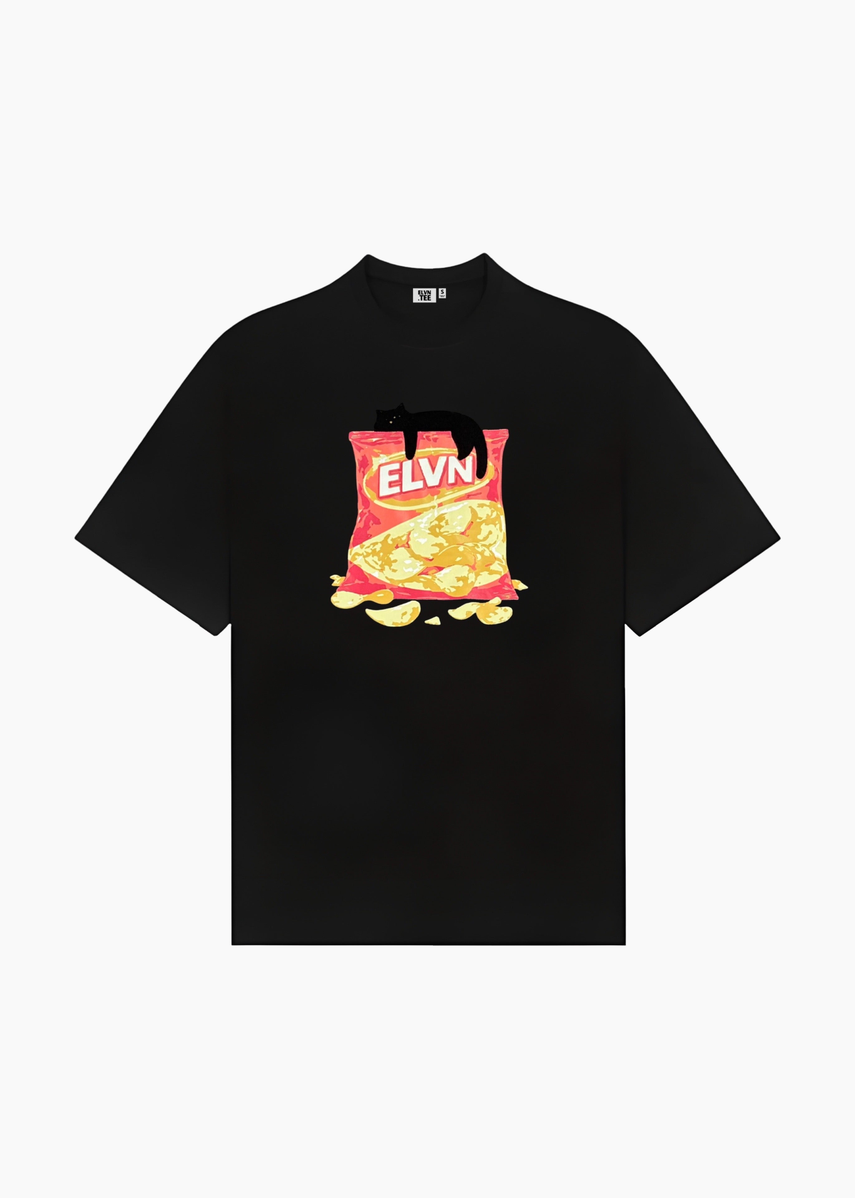 ‘SNACK GUARDIAN’ .TEE | BLACK