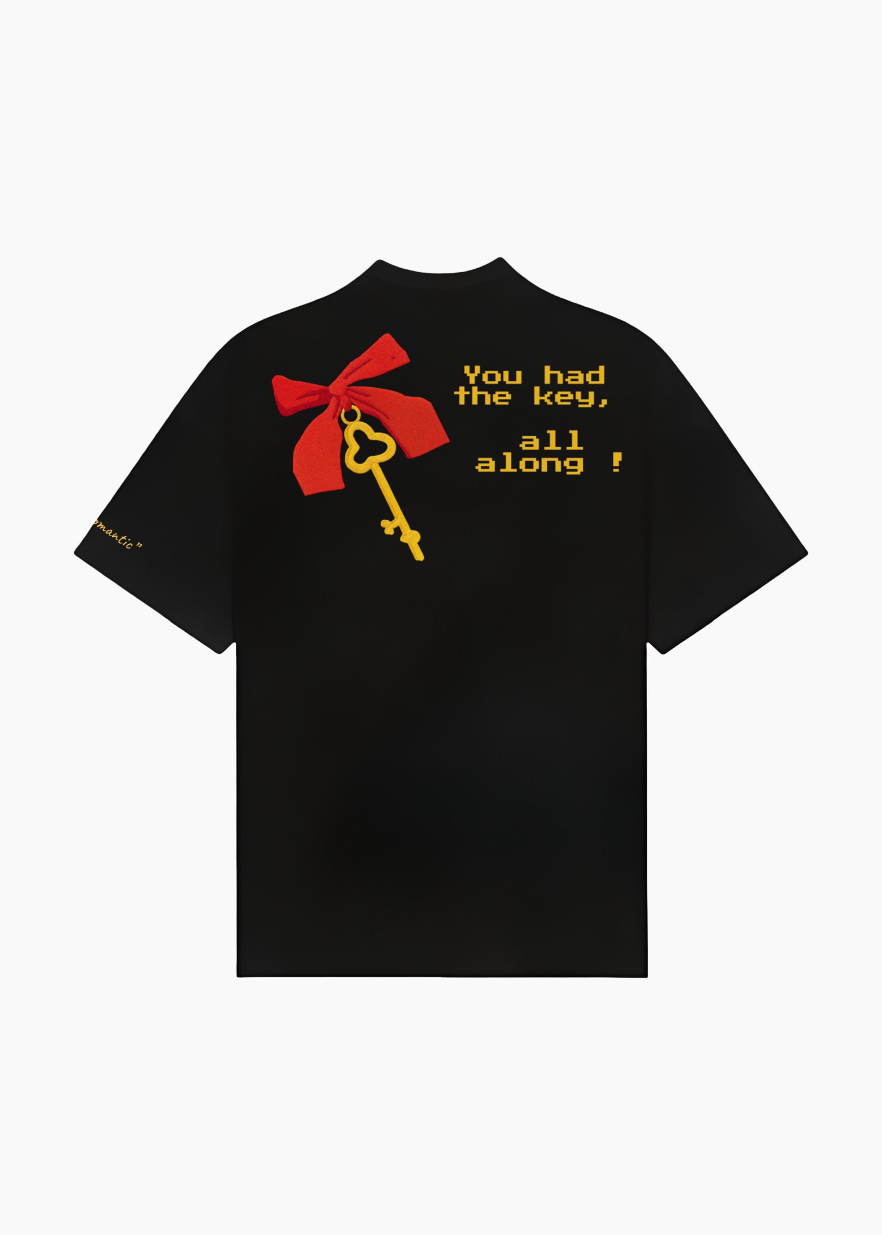 ‘FOREVER UNLOCKED’ TEE | BLACK