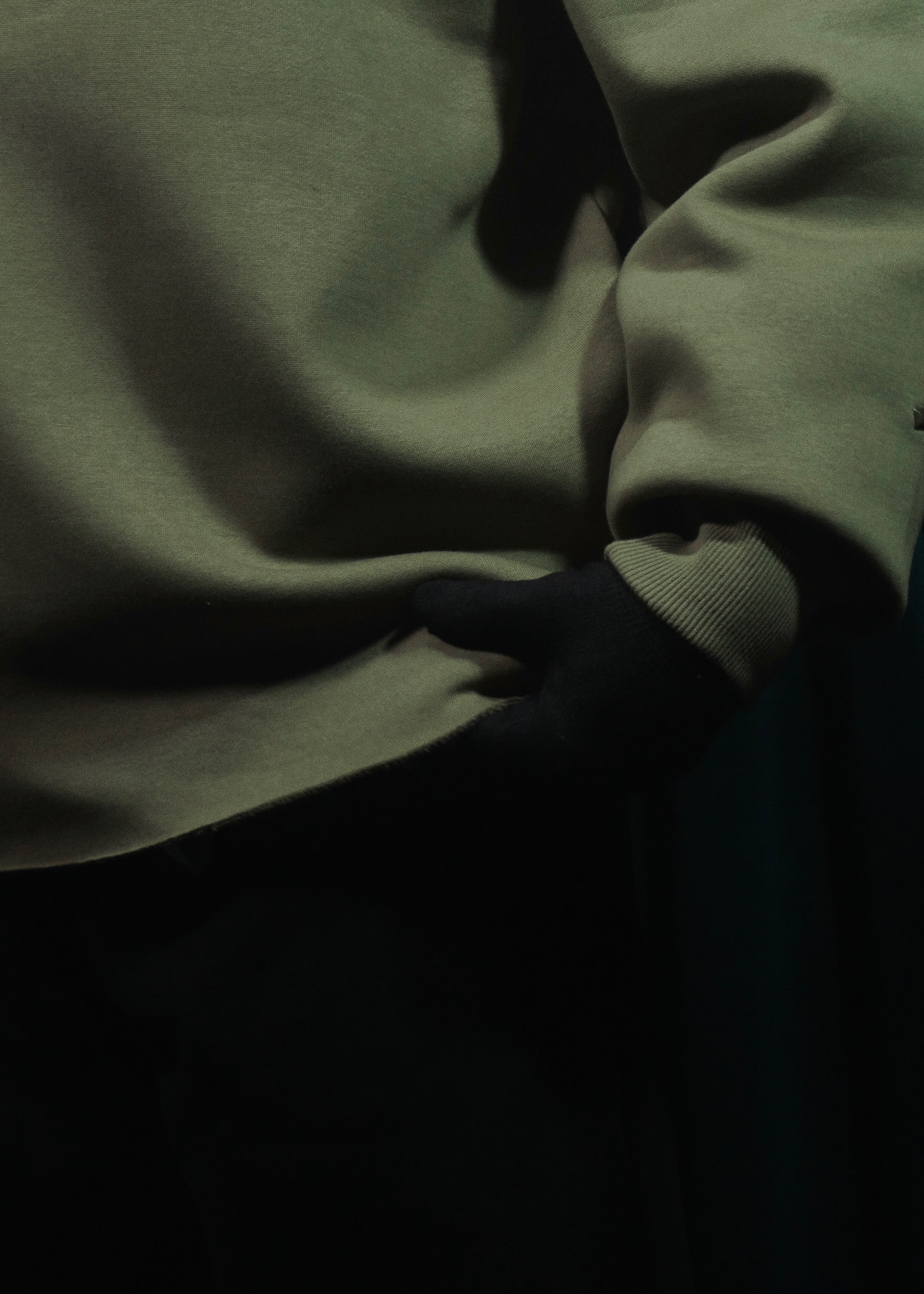 ‘FALLEN GRACE’ HOODIE | SAGE GREEN