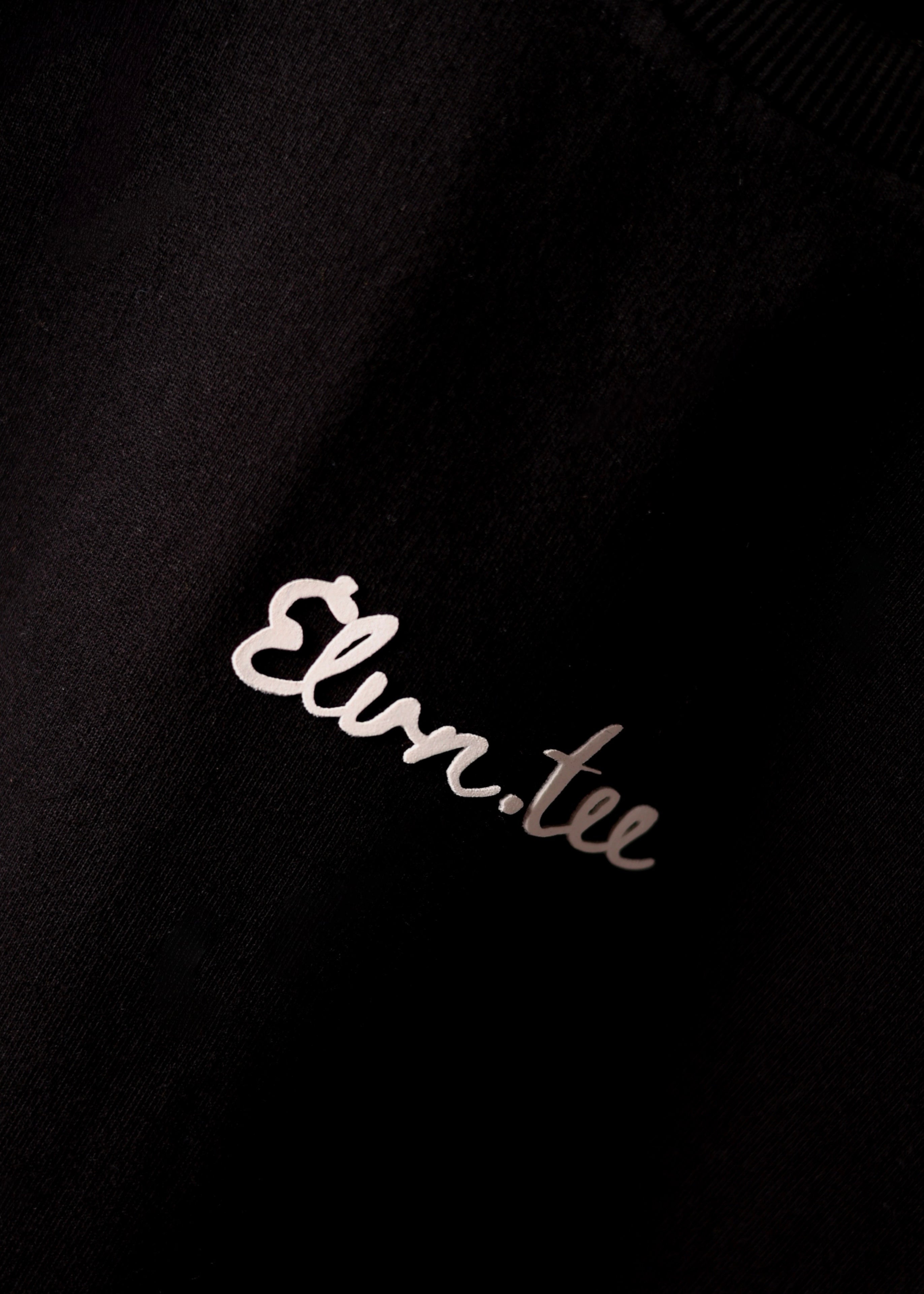 BLACK ‘VOID FACES’ .TEE