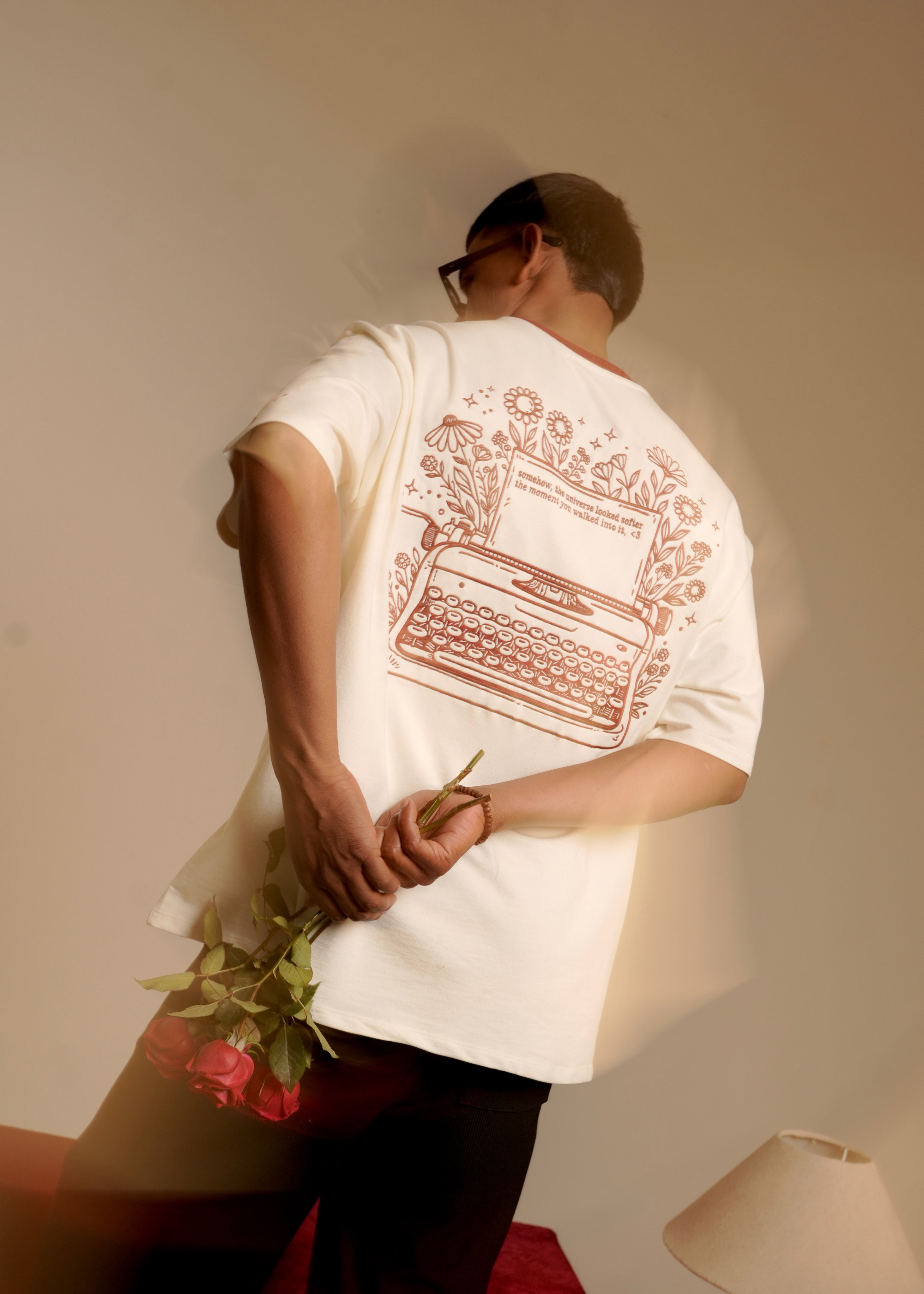 ‘QUIET PROMISE’ TEE | OFF WHITE