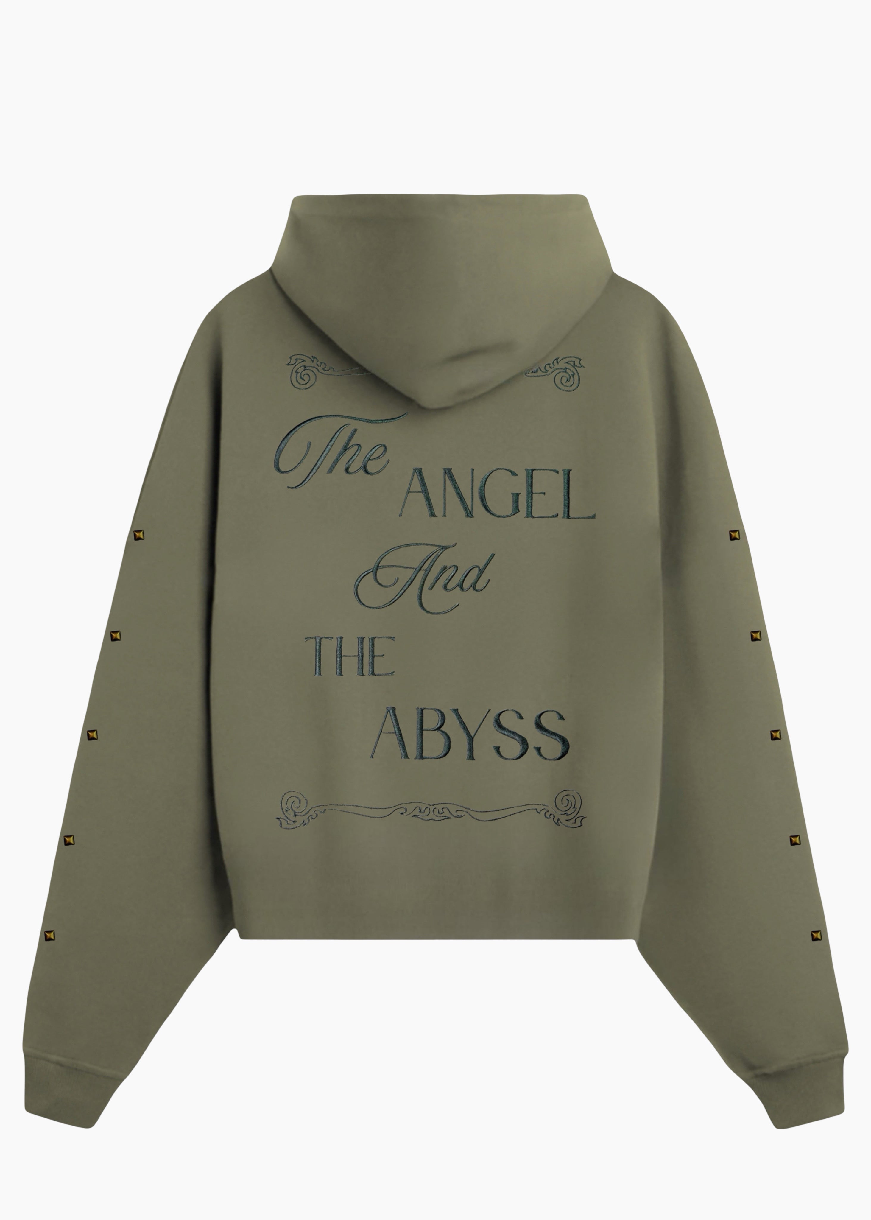 ‘FALLEN GRACE’ HOODIE | SAGE GREEN