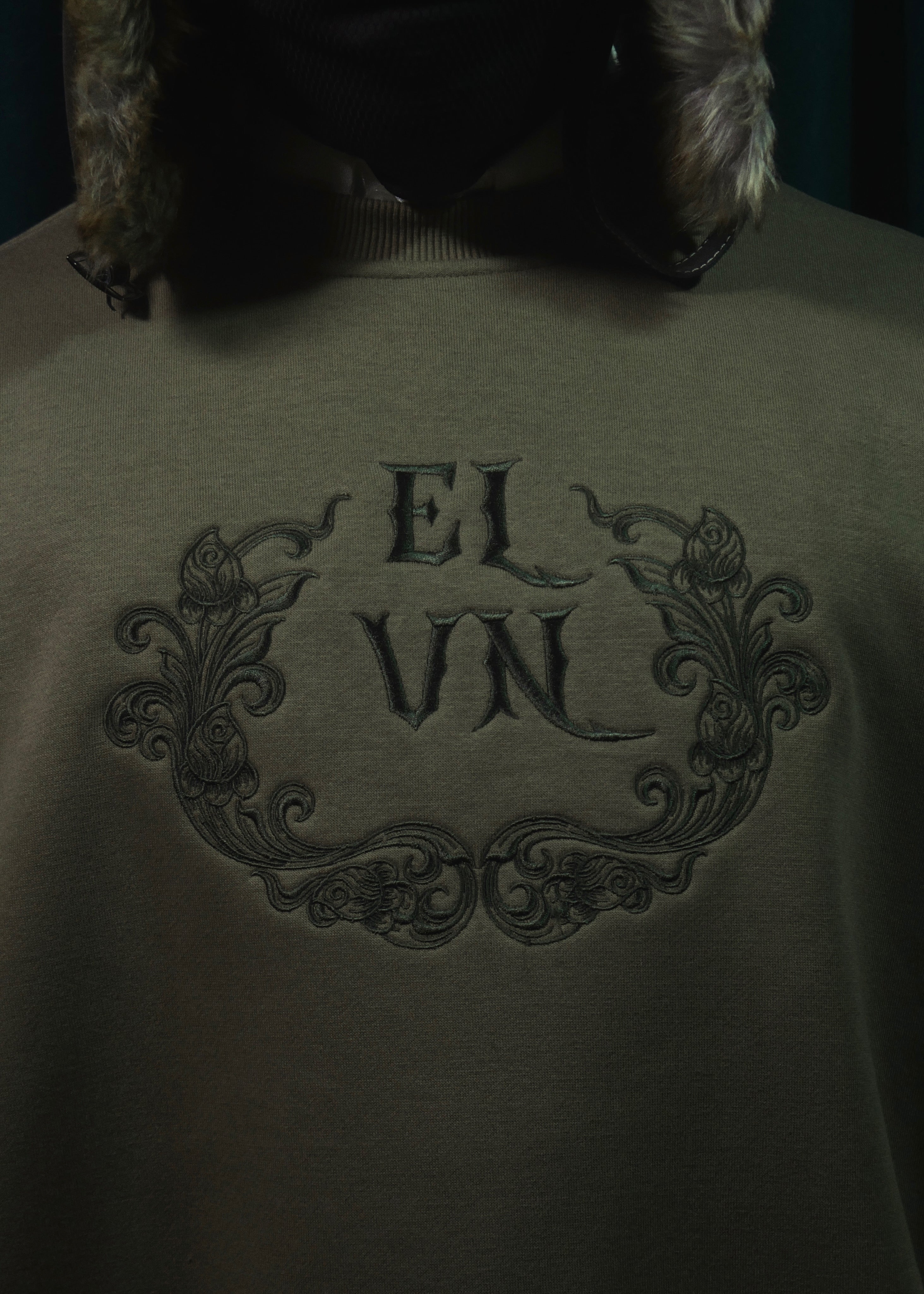 ‘FALLEN GRACE’ SWEATSHIRT | SAGE GREEN