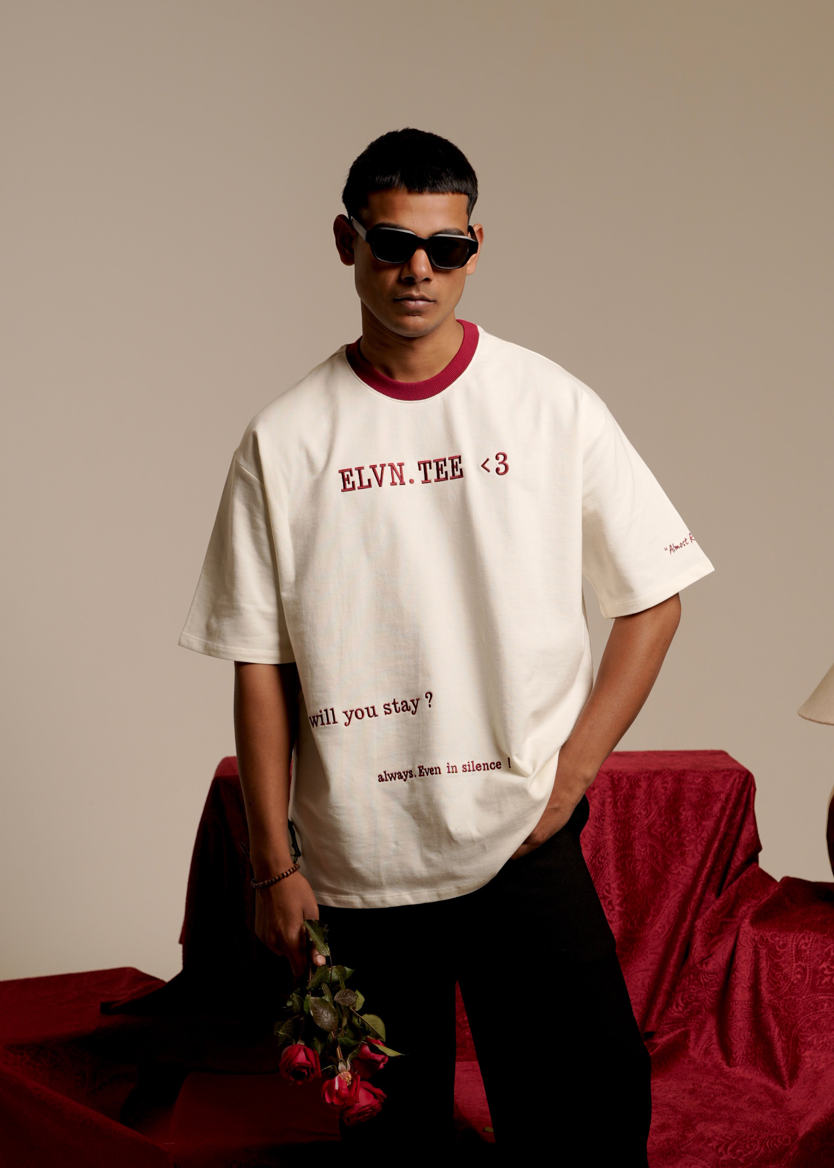 ‘QUIET PROMISE’ TEE | OFF WHITE