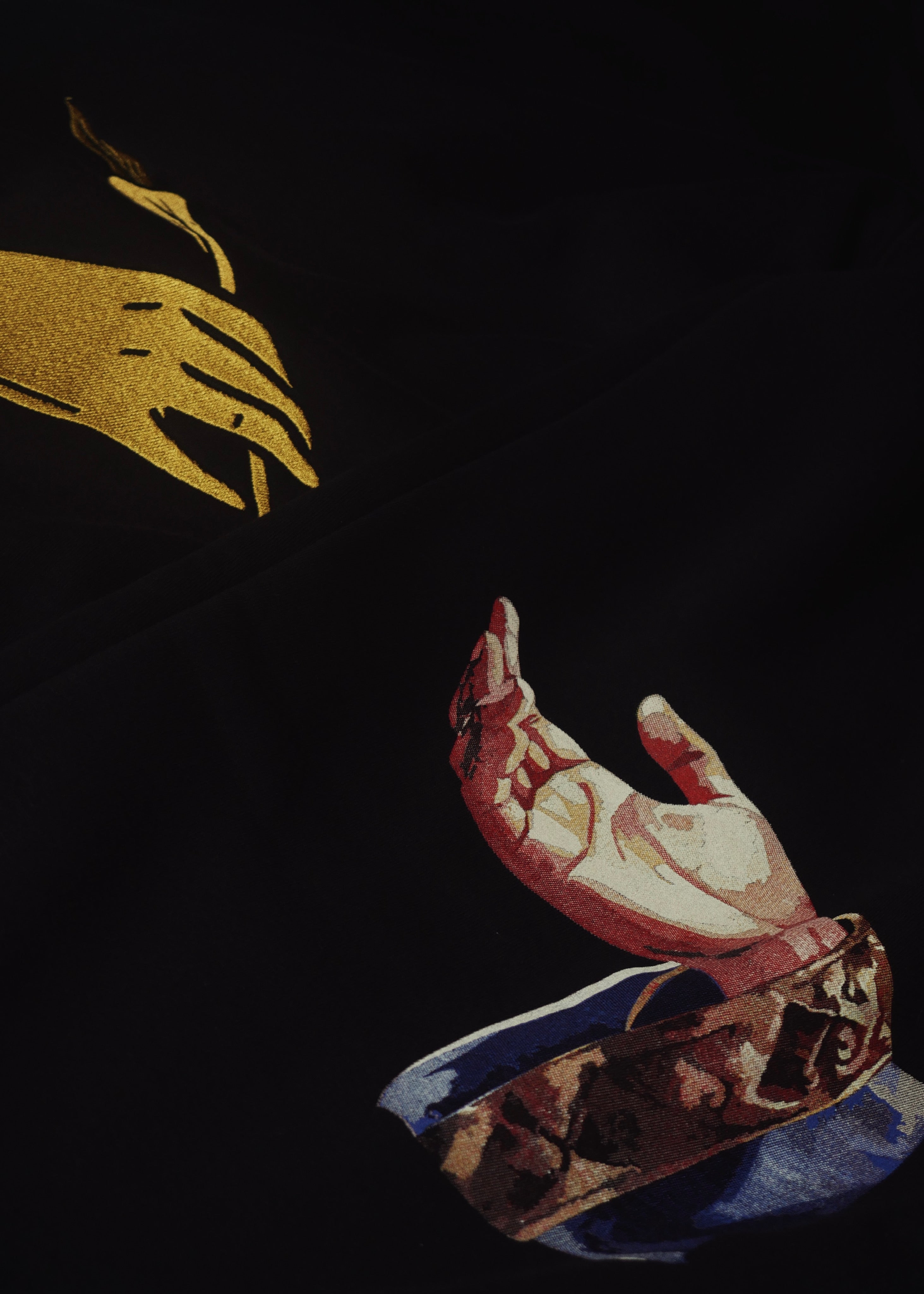 ‘HANDS OF ETERNITY’ SWEATPANTS | BLACK