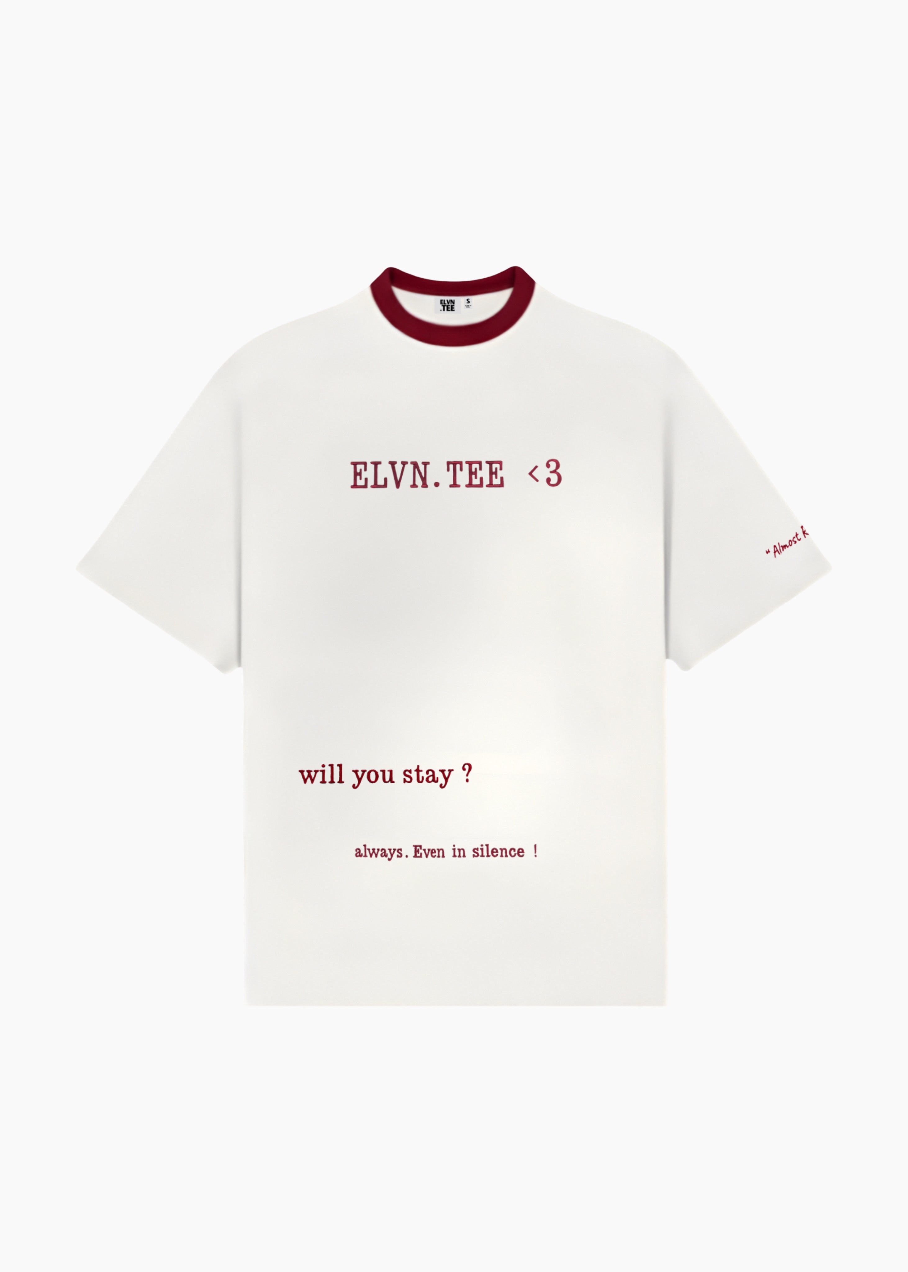 ‘QUIET PROMISE’ TEE | OFF WHITE