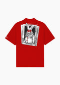 ‘JESTER BUNNY’ .TEE | RED